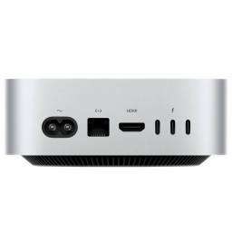 Apple Mac mini 迷你台式电脑 2024款 M4 10核/16GB/256GB 银色 (MU9D3)